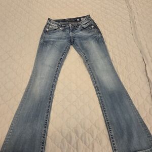 Miss Me Light Blue Flare Jeans